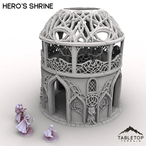 Tabletop Terrain Building Hero's Shrine - Kingdom of Noldareth