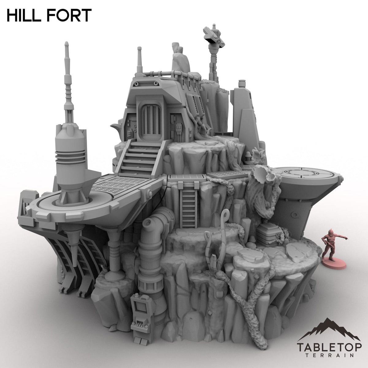 Tabletop Terrain Building Hill Fort