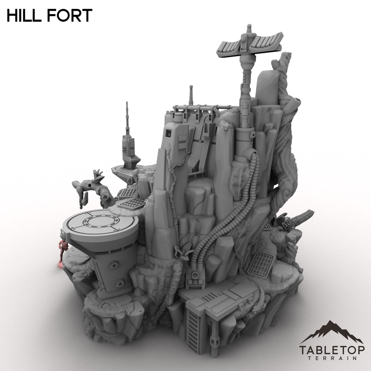 Tabletop Terrain Building Hill Fort