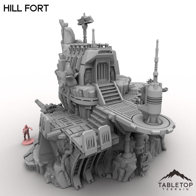 Tabletop Terrain Building Hill Fort