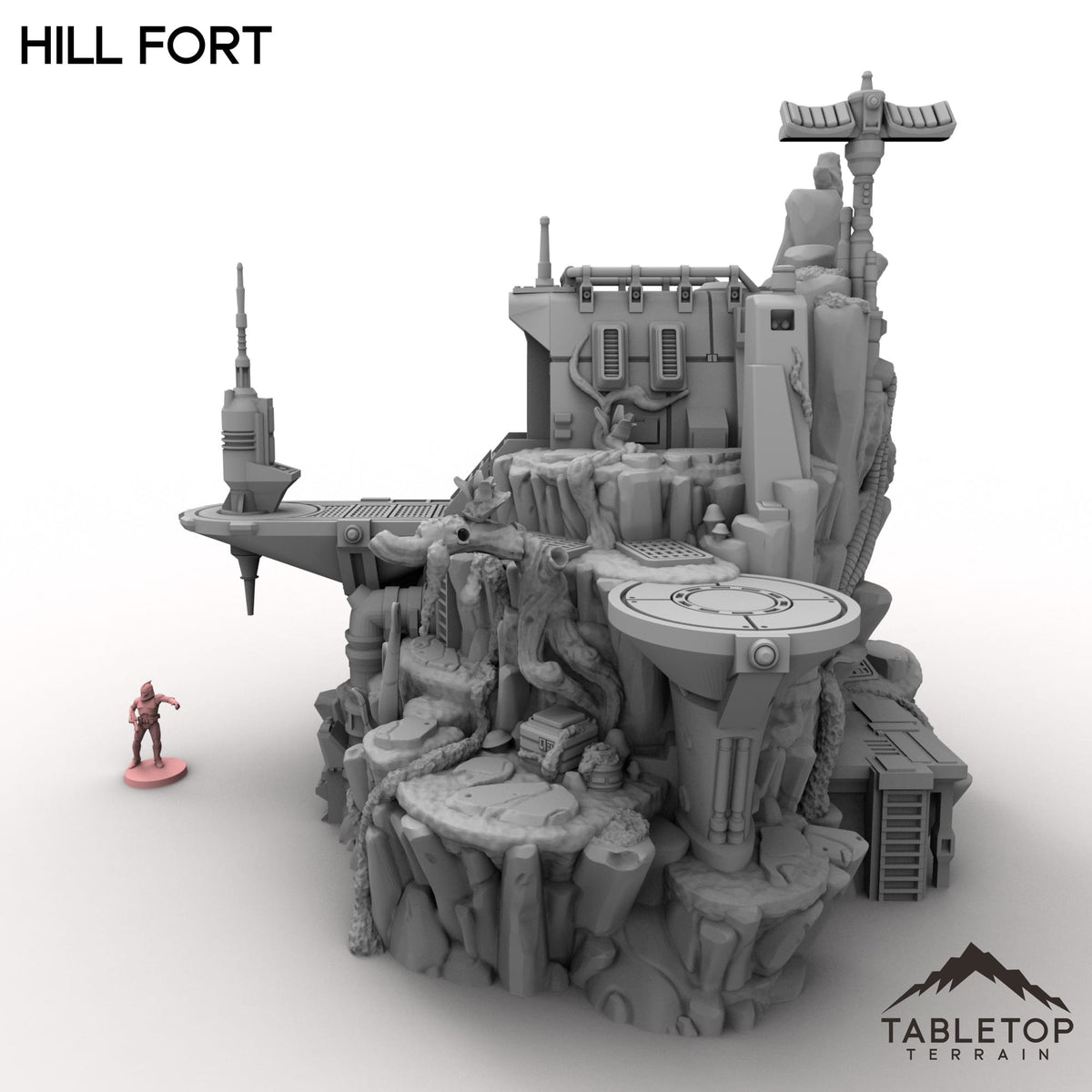Tabletop Terrain Building Hill Fort