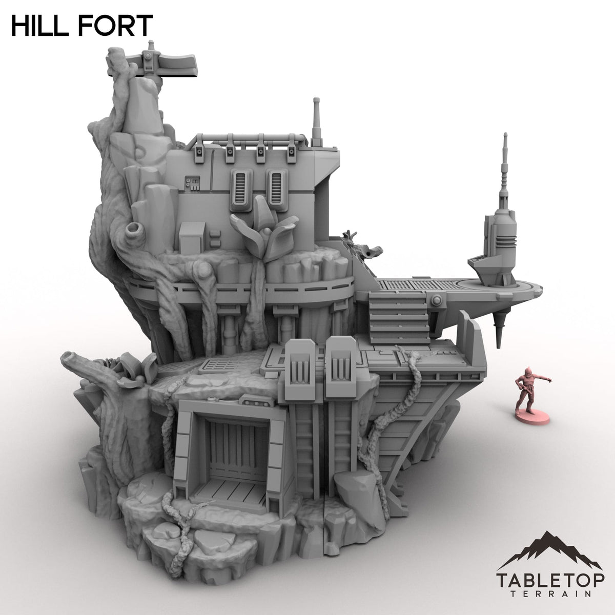 Tabletop Terrain Building Hill Fort