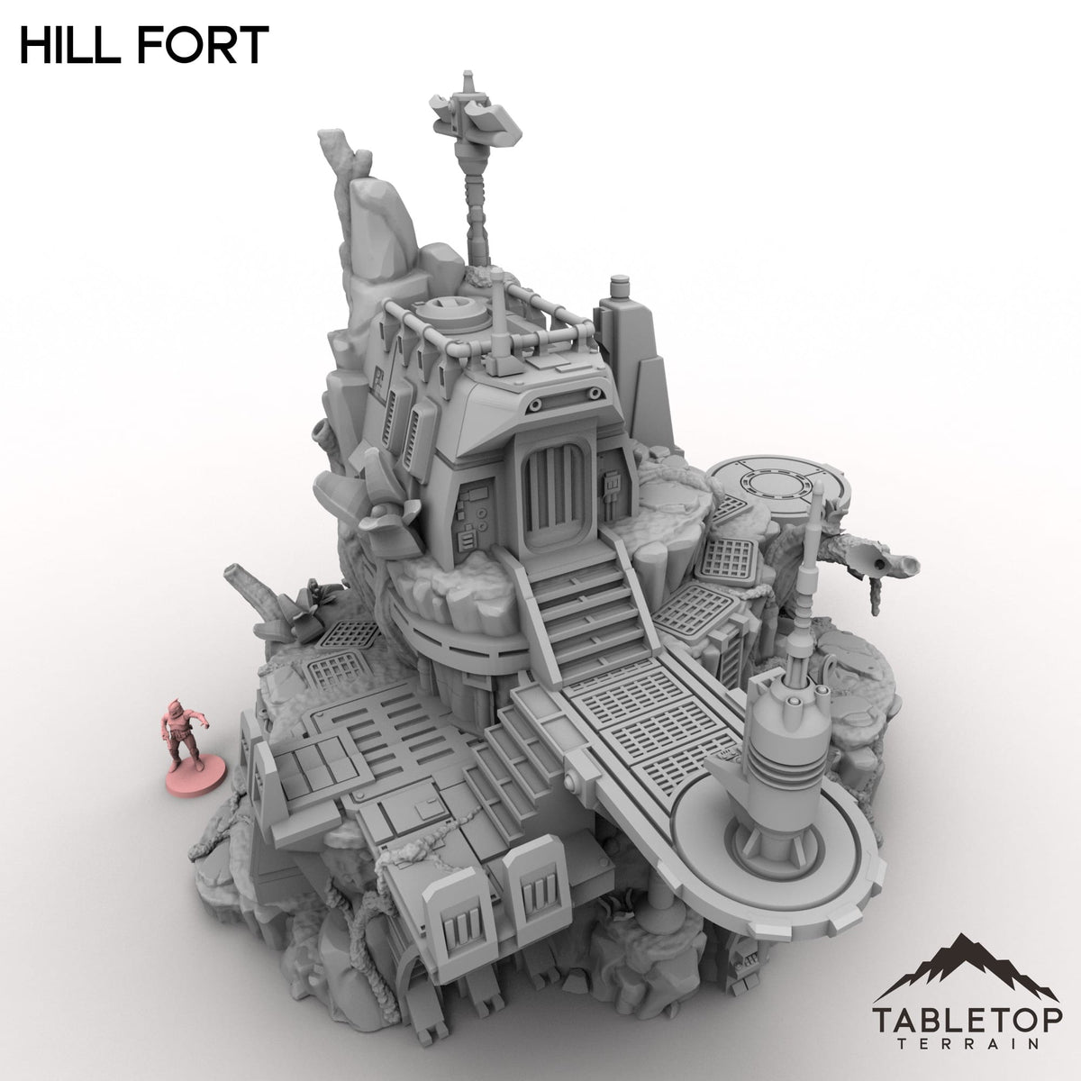 Tabletop Terrain Building Hill Fort