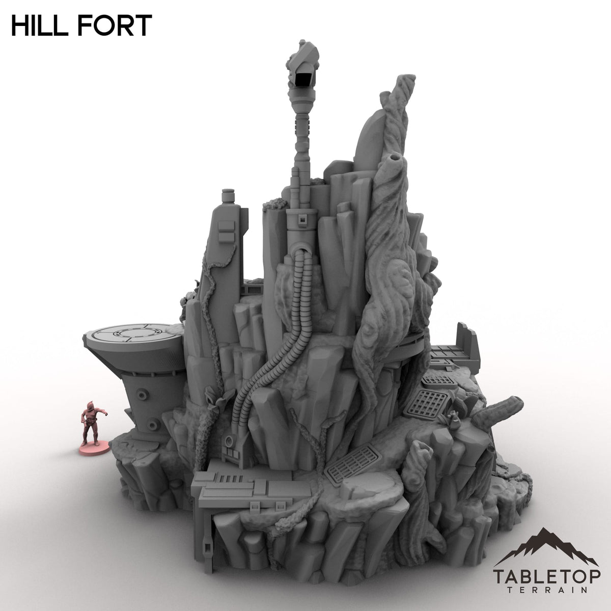 Tabletop Terrain Building Hill Fort