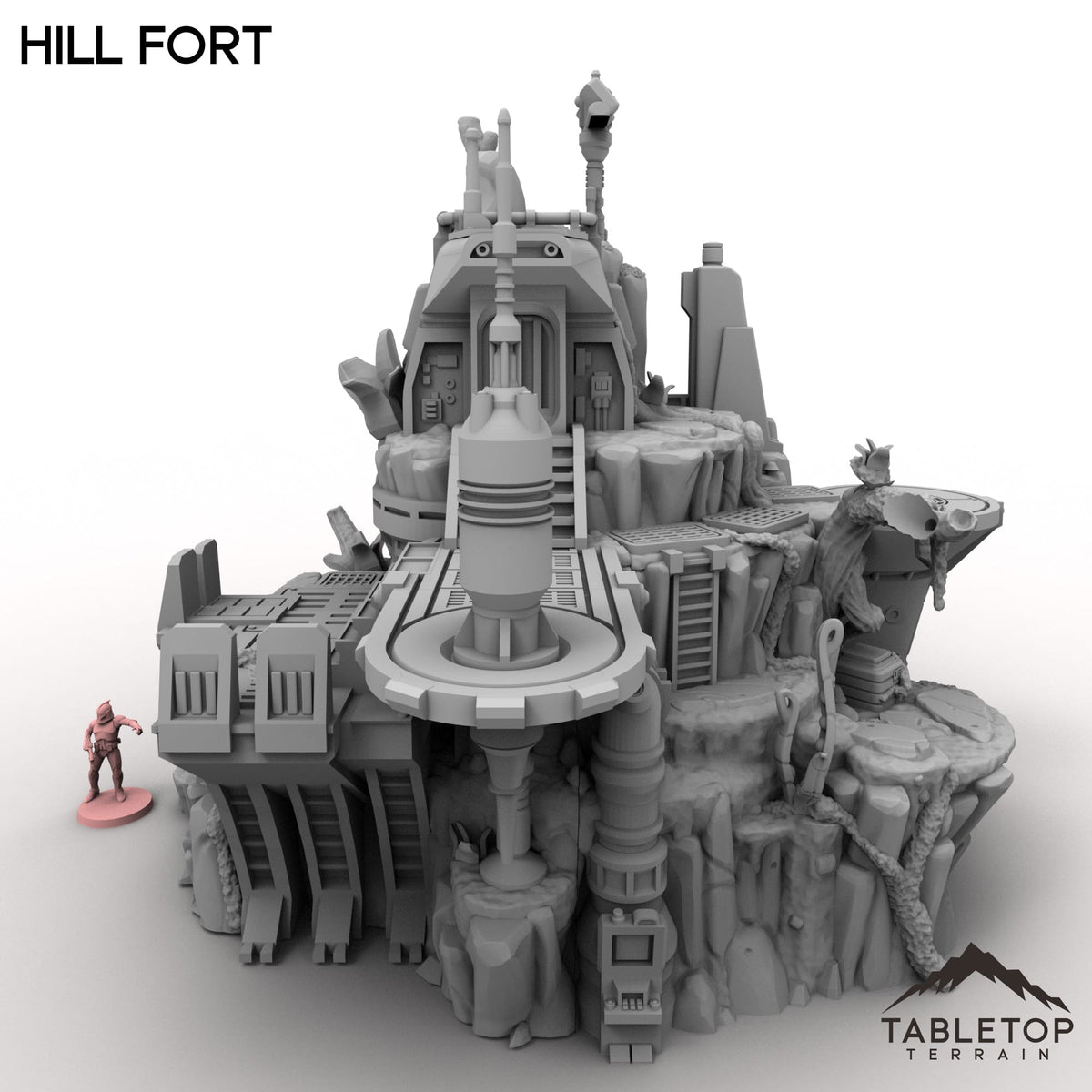 Tabletop Terrain Building Hill Fort