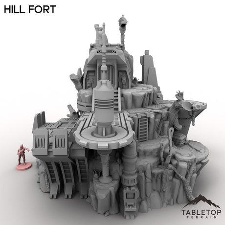 Tabletop Terrain Building Hill Fort