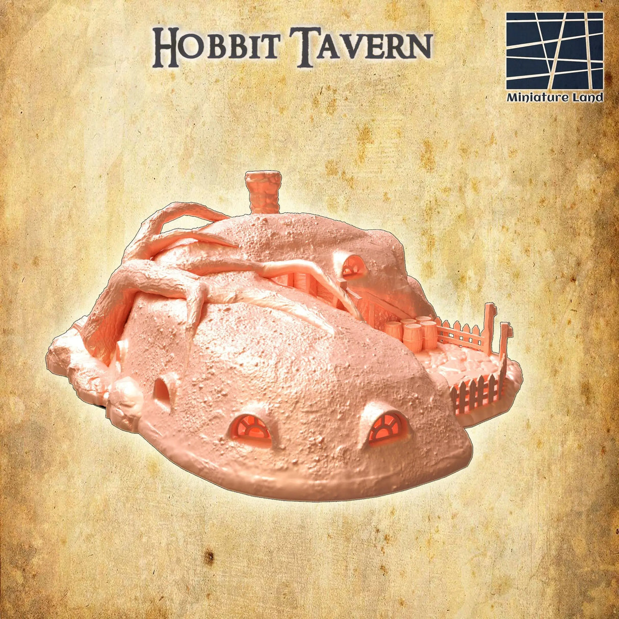 Tabletop Terrain Building Hobbit Tavern