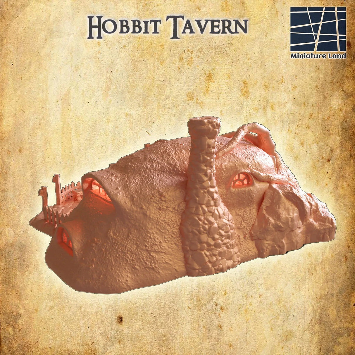 Tabletop Terrain Building Hobbit Tavern