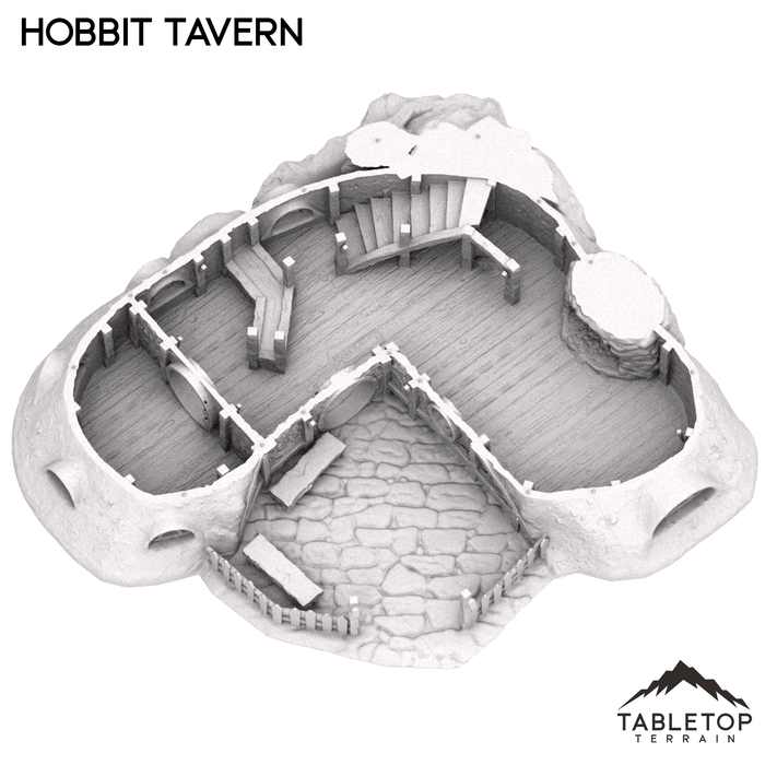 Tabletop Terrain Building Hobbit Tavern