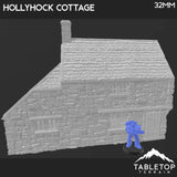 Tabletop Terrain Building Hollyhock Cottage - Country & King - Fantasy Historical Building