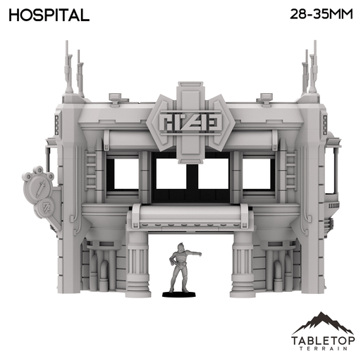 Tabletop Terrain Building Hospital