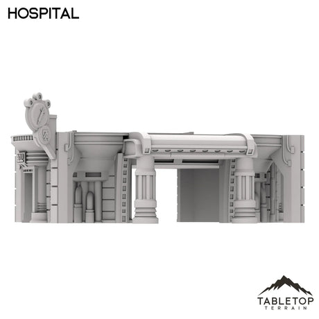 Tabletop Terrain Building Hospital - Futuristic City