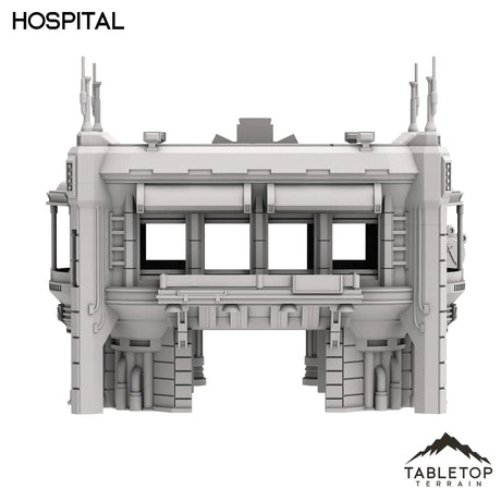 Tabletop Terrain Building Hospital - Futuristic City