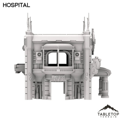 Tabletop Terrain Building Hospital - Futuristic City