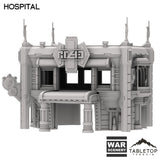 Tabletop Terrain Building Hospital - Futuristic City