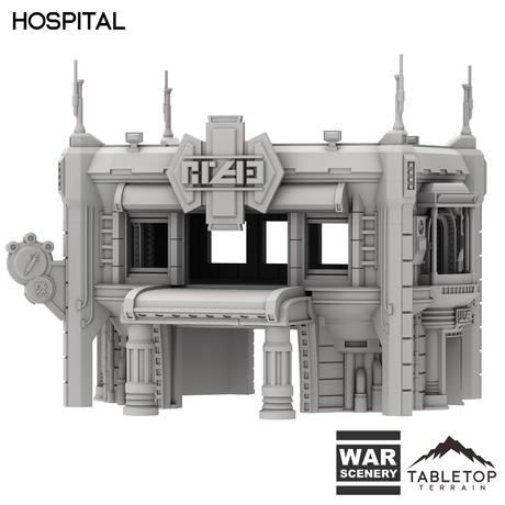 Tabletop Terrain Building Hospital