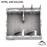 Tabletop Terrain Building Hotel and Saloon - Old Wild Western Rush