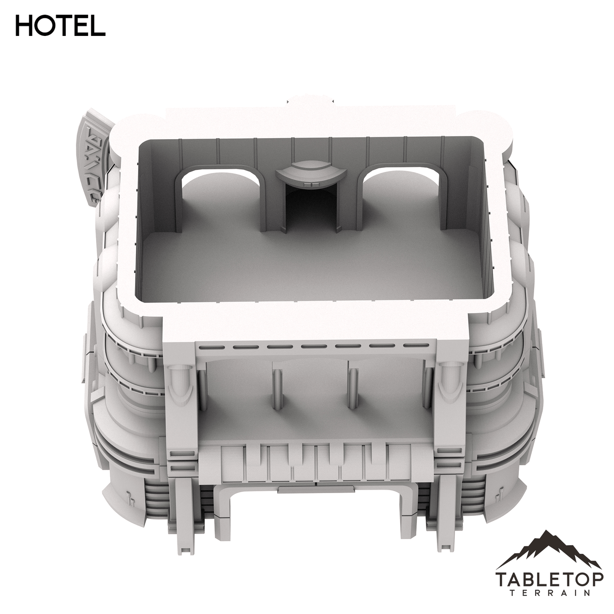 Tabletop Terrain Building Hotel - Futuristic City