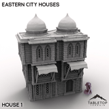 Tabletop Terrain Building House 1 / 32mm Eastern City Houses