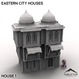 Tabletop Terrain Building House 1 / 32mm Eastern City Houses
