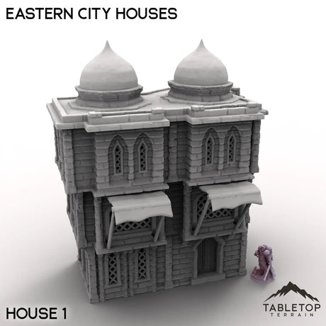 Tabletop Terrain Building House 1 / 32mm Eastern City Houses