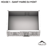 Tabletop Terrain Building House 1 - Saint Marie du Mont