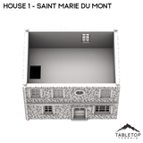 Tabletop Terrain Building House 1 - Saint Marie du Mont