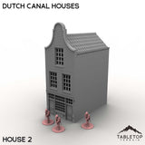 Tabletop Terrain Building House 2 / 32mm Dutch Canal Houses
