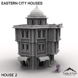 Tabletop Terrain Building House 2 / 32mm Eastern City Houses