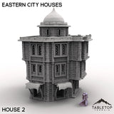 Tabletop Terrain Building House 2 / 32mm Eastern City Houses