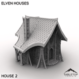 Tabletop Terrain Building House 2 / 32mm Elven Houses