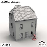 Tabletop Terrain Building House 2 / 32mm German Village