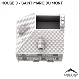 Tabletop Terrain Building House 3 - Saint Marie du Mont