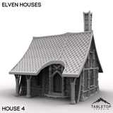 Tabletop Terrain Building House 4 / 32mm Elven Houses