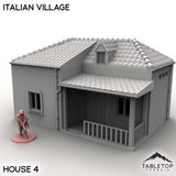 Tabletop Terrain Building House 4 / 32mm Italian Village
