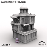 Tabletop Terrain Building House 5 / 32mm Eastern City Houses
