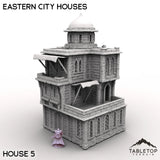 Tabletop Terrain Building House 5 / 32mm Eastern City Houses