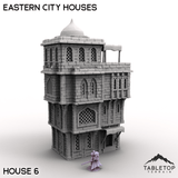 Tabletop Terrain Building House 6 / 32mm Eastern City Houses