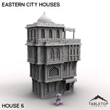 Tabletop Terrain Building House 6 / 32mm Eastern City Houses
