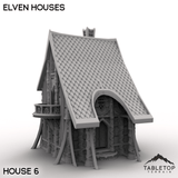 Tabletop Terrain Building House 6 / 32mm Elven Houses