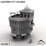 Tabletop Terrain Building House 7 / 32mm Eastern City Houses