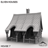 Tabletop Terrain Building House 7 / 32mm Elven Houses