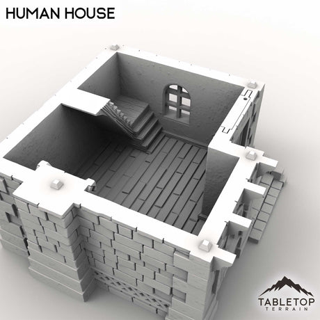 Tabletop Terrain Building Human House