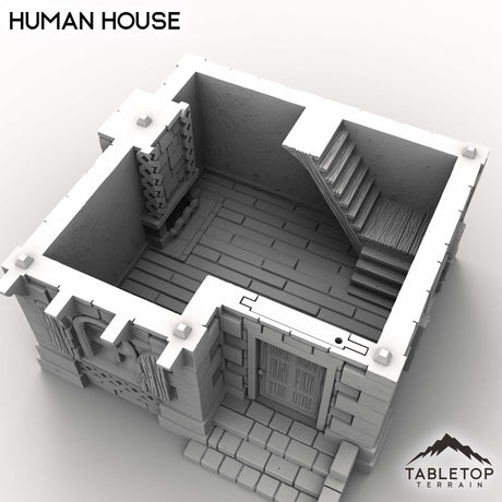 Tabletop Terrain Building Human House