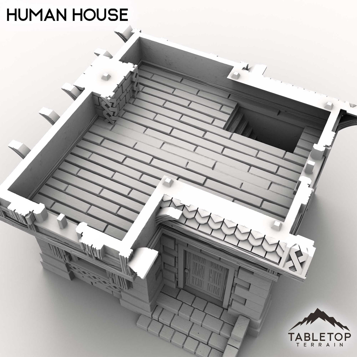 Tabletop Terrain Building Human House