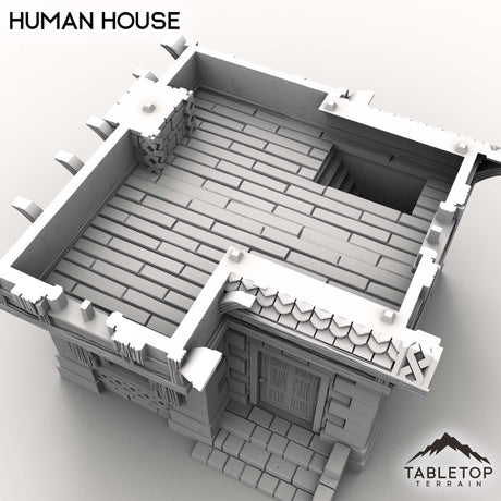 Tabletop Terrain Building Human House