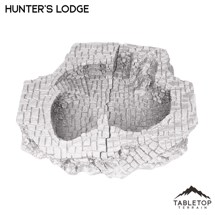 Tabletop Terrain Building Hunter's Lodge - Hagglethorn Hollow - Fantasy Building