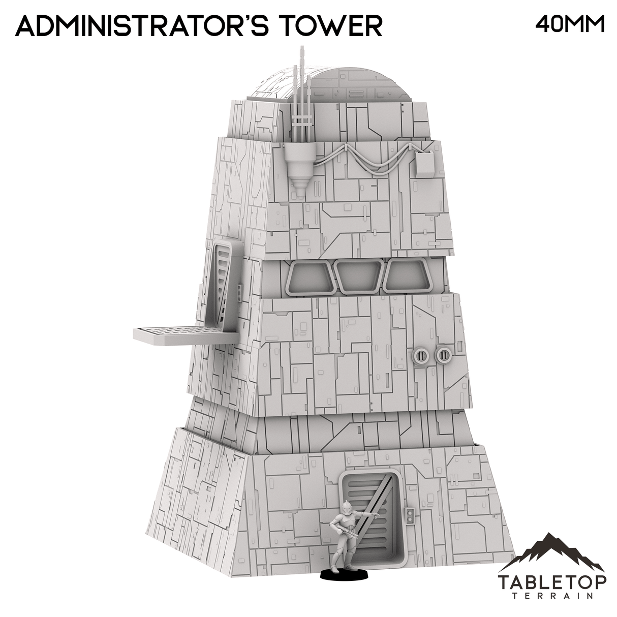 Tabletop Terrain Building IMP: Administrator's Tower