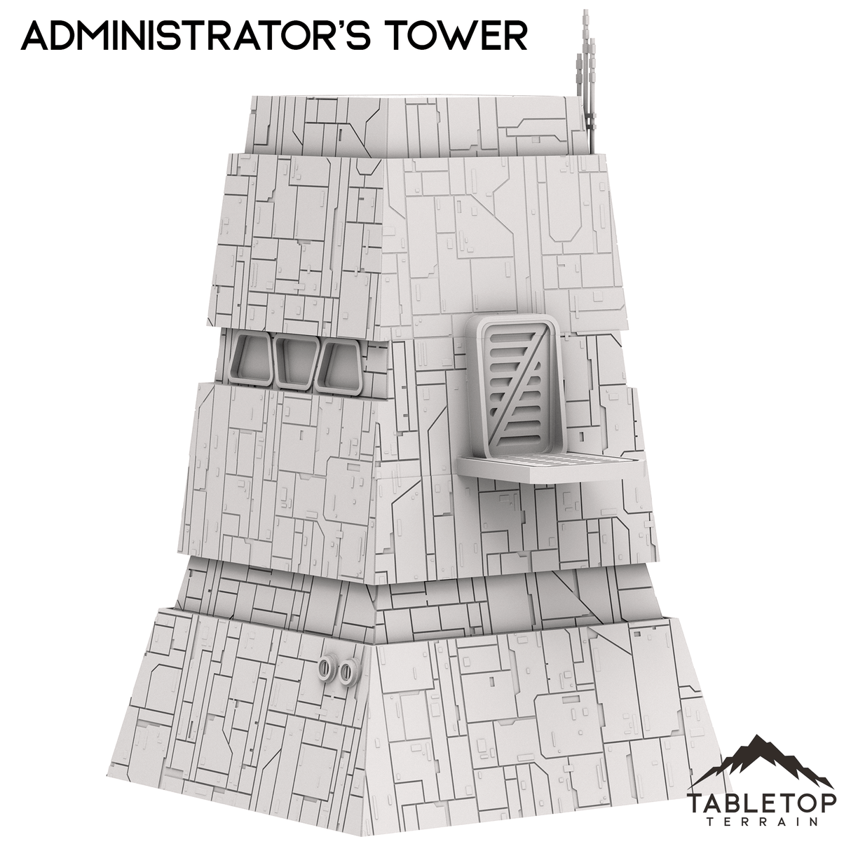 Tabletop Terrain Building IMP: Administrator's Tower