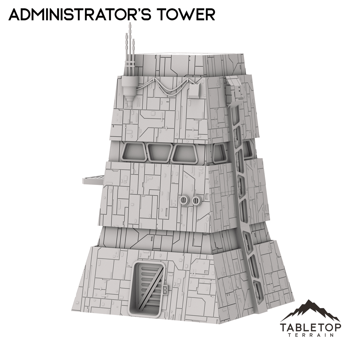 Tabletop Terrain Building IMP: Administrator's Tower